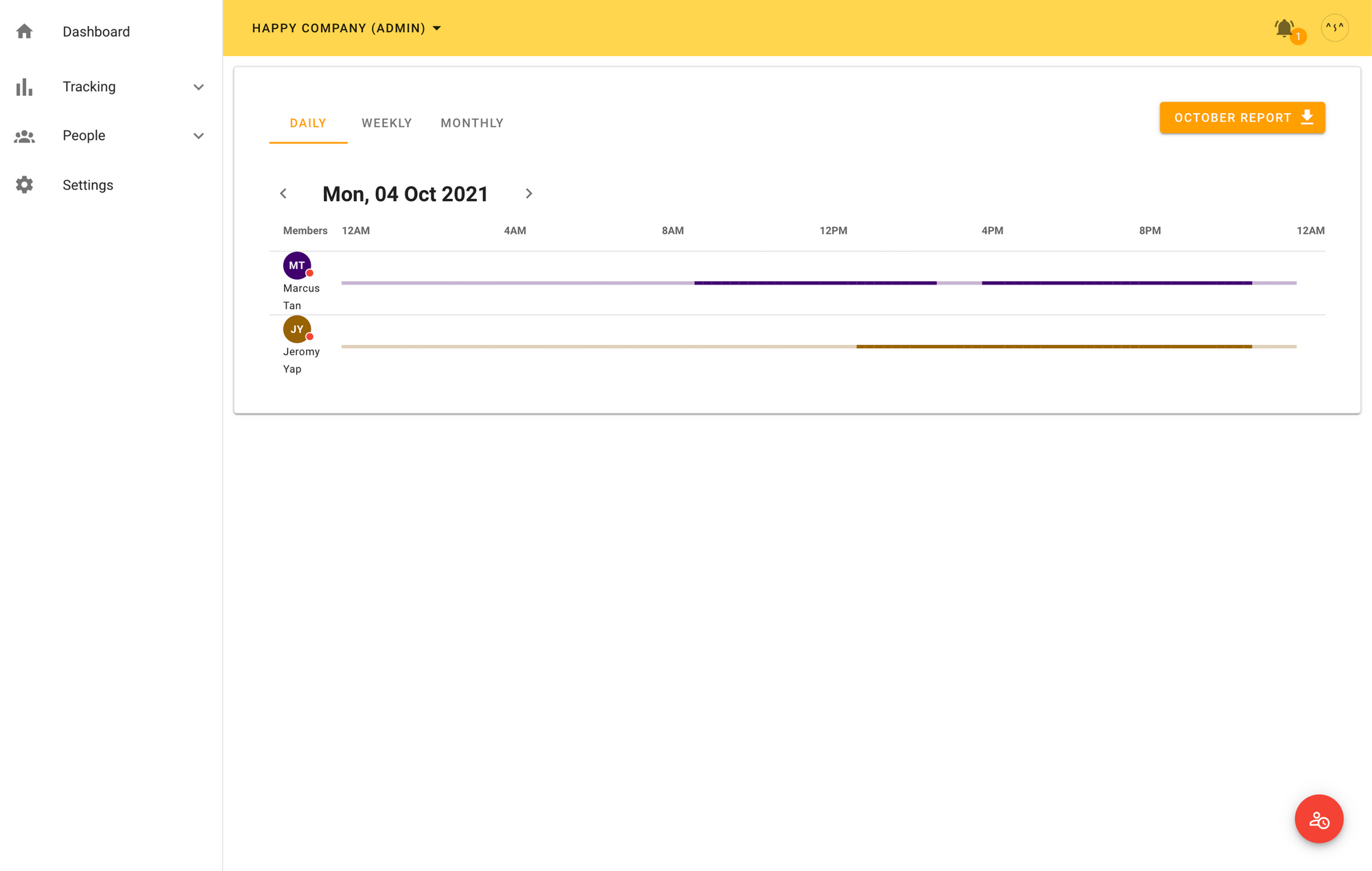 Top time clock application for clocking in and out of work