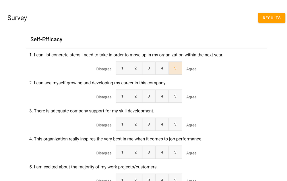 Generate work surveys to obtain feedback from your employees with Asa