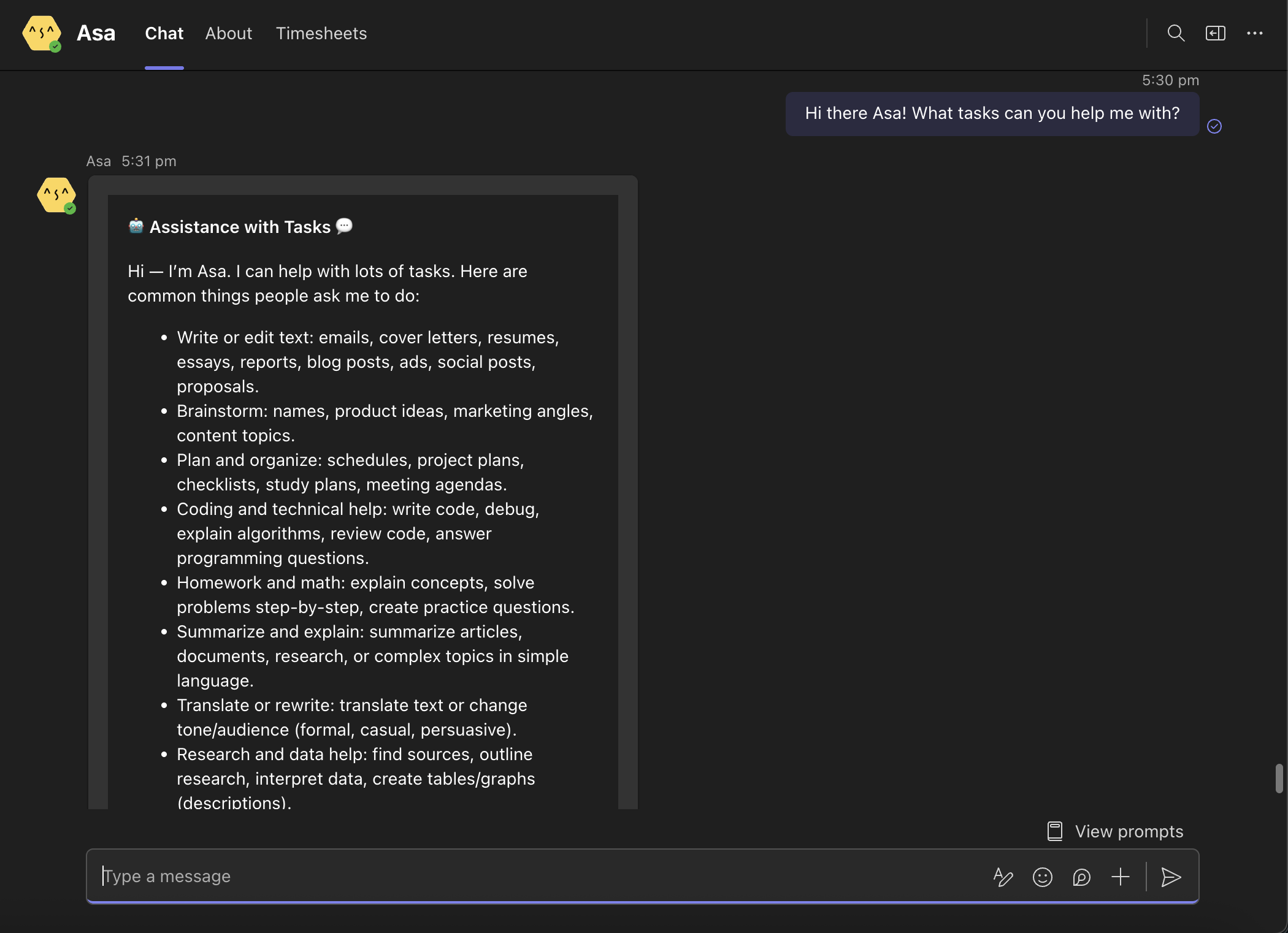 AI Agents, Now Native in Microsoft Teams: Configure Once in Asa, Ask Anywhere