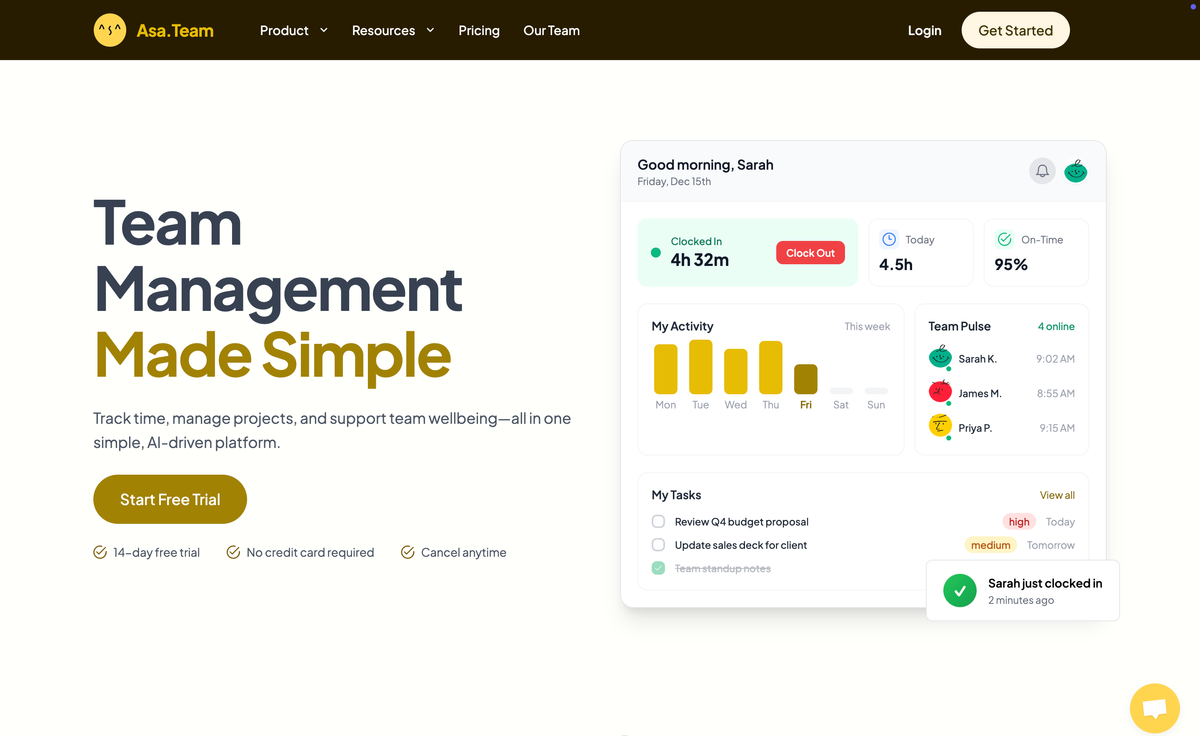 Goodbye, App Overload. Hello, Asa.Team.