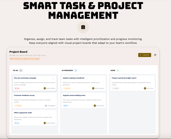 Run Weekly Priorities with Asa: One Workplace, Natural‑Language Tasks, Three‑Stage Flow